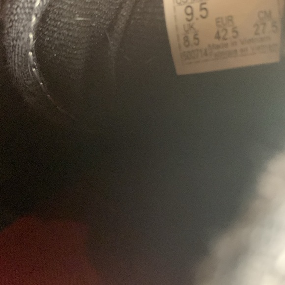 Vans Off The Wall Dark Grey Denim Casual Sneakers 500714 Shoes Men's Size 9.5 - Picture 7 of 8